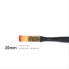 Single Oil Painting Board Brush Acrylic Brush Gouache Paint Watercolor Wall Painting Pen Nylon Hair Flat Head Birch Clean Brush