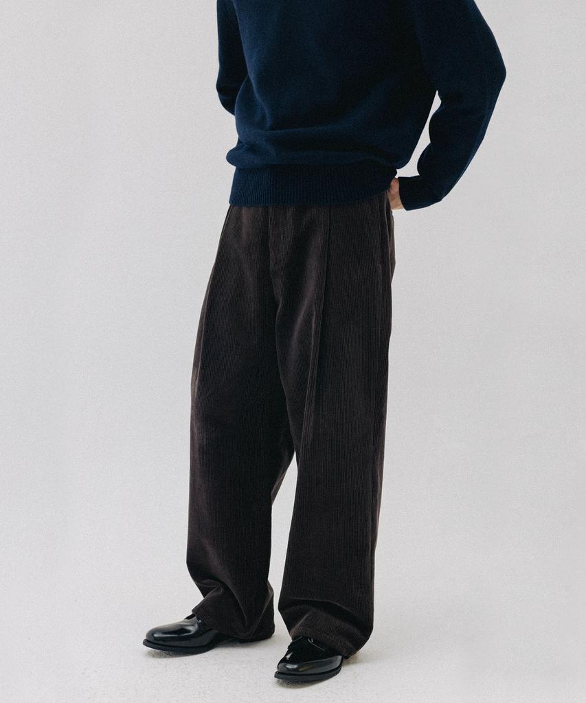 BLANKROOM Made Corduroy Pants_Brown