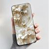 Coque de téléphone imprimée pour Itel A16 / A16PLUS / A23 / ITEL Alpha Lite Funda Coque Souple en Silicone Noir Coque Fleurie Mignonne Capa