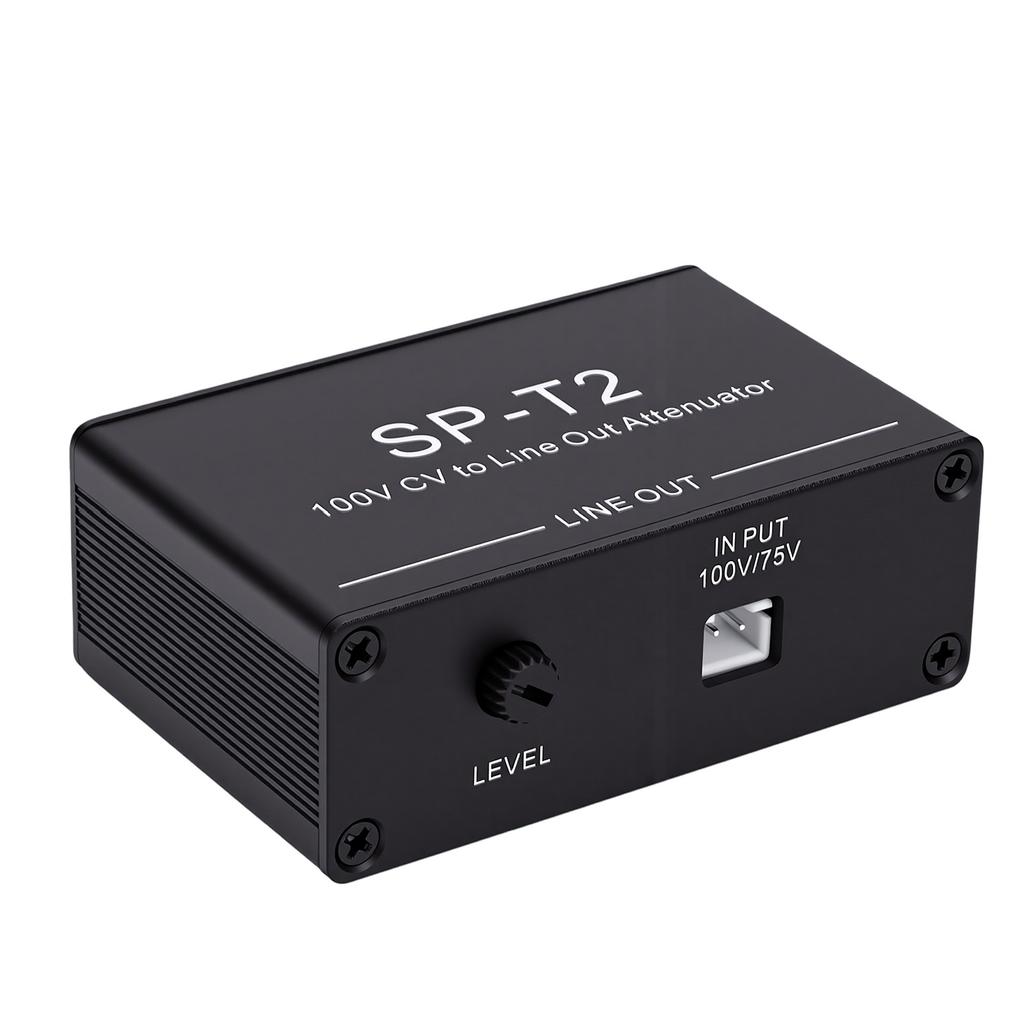 Audio Attenuator HiFi Speaker Level to AV Line Output Converter 20Hz 20KHz Common Ground Isolator for Subwoofer Power