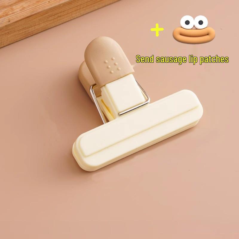 Moisture-Proof Food Bag Sealer Clips In Small and Large Sizes for Snacks, Tea, and Milk Powder