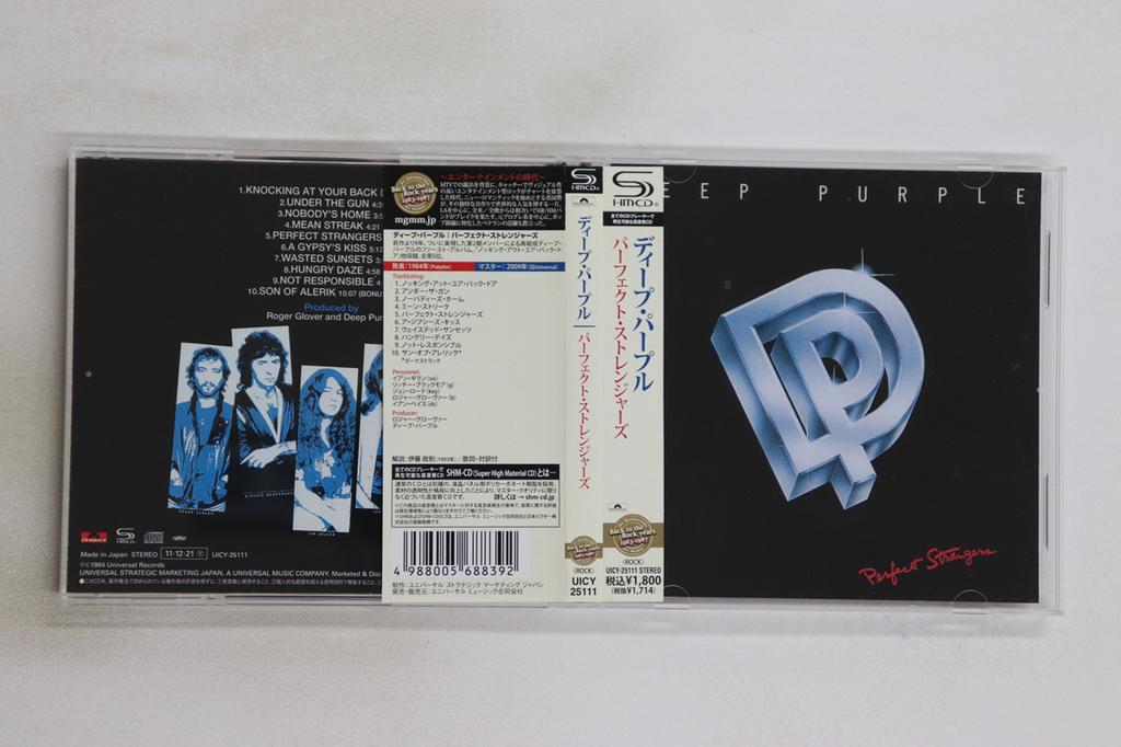 CD DEEP PURPLE - Perfect Strangers (SHM-CD) UICY25111 POLYDOR 2011 Japan Obi Rock Used