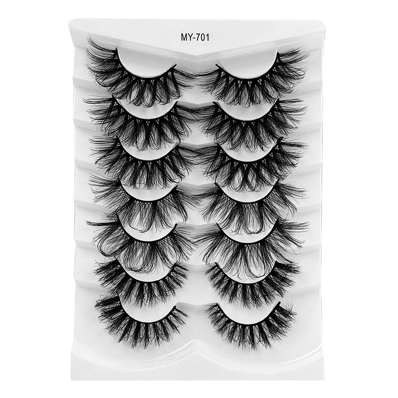 7 Pairs  Lashes Mink Individual Lashes Magnetic Lashes Lashes Extension Lashes That Look Like Extensions Lashes Extension Hk  Lashes Natural Look