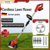 High-Power Rechargeable Electric Lawn Mower with Lithium Battery and String Trimmer