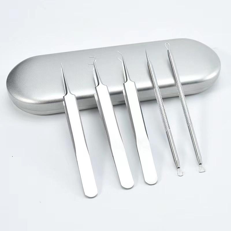 Stainless Steel Blackhead & Acne Remover Needle Kit
