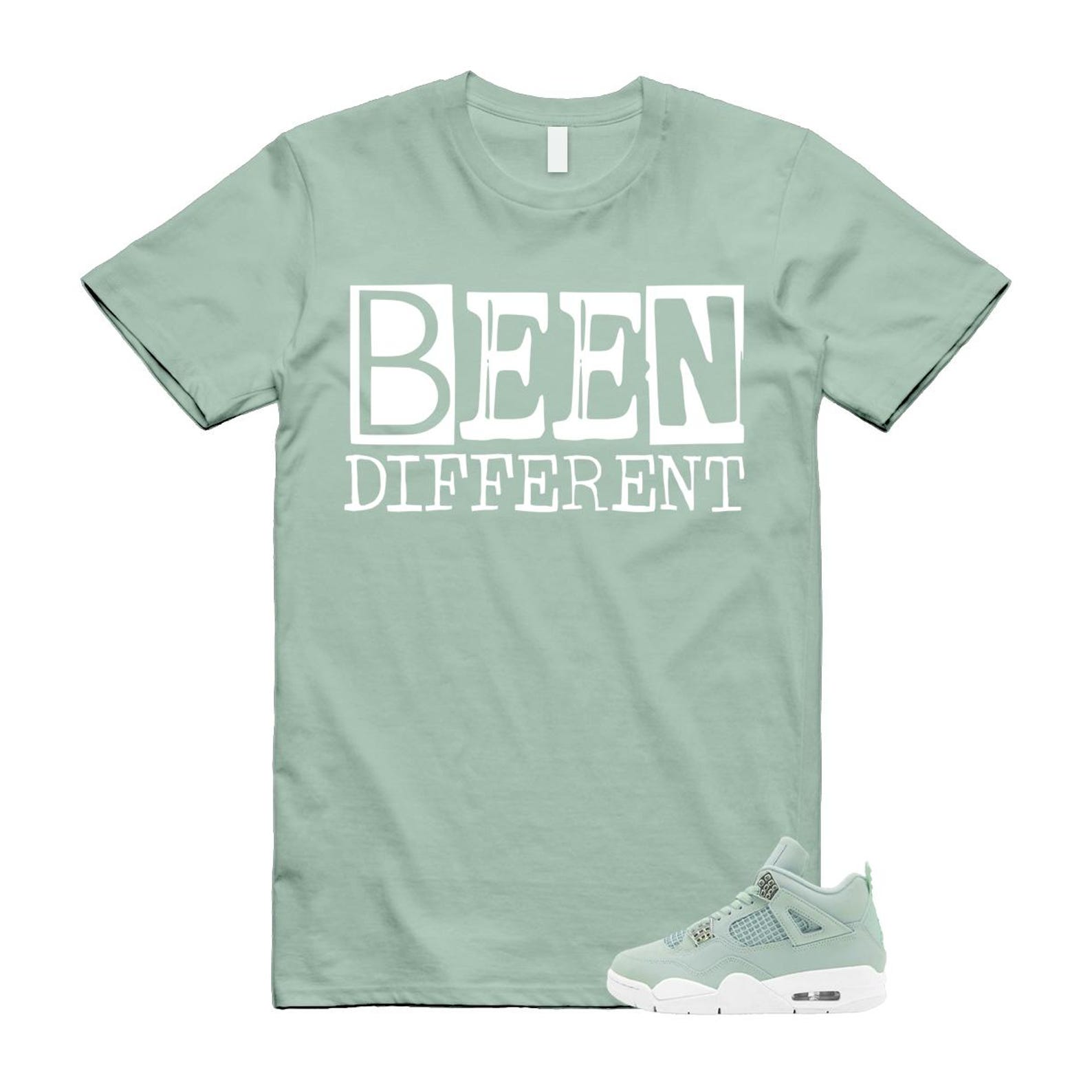 4 Seafoam Green White Sail T Shirt Match BEEN S