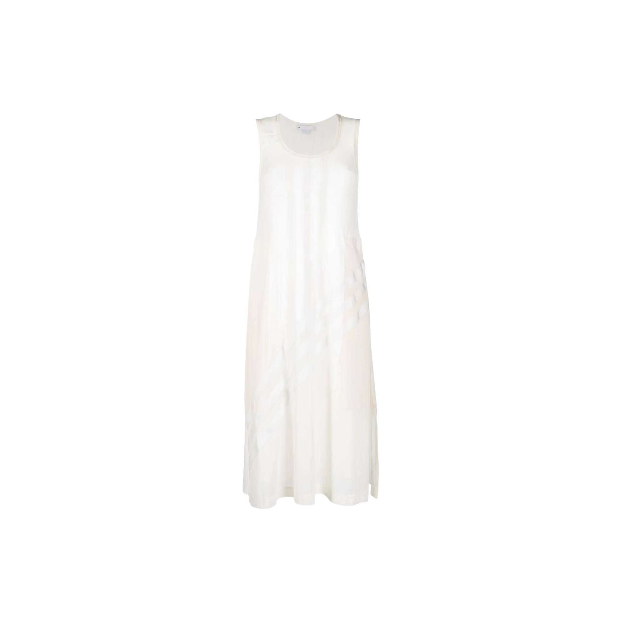 

Y-3 Ss22 Майка с U-образным вырезом и широкими бретелями Женские топы Белый HG6115 XS