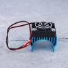 36mm Diameter Heat Sink Cooler Heat Fin for 1 10 RC Car 540 3650 3660 3670 MotorBlue