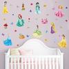 Princess Wall Stickers Anime Wall Stickers DIY Removable Wall Stickers Home Living Room Kids Room Bedroom Background Wall Art Decorative Wall