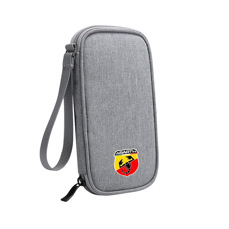 BJOM3 Car Storage Bag Oxford Cloth Portable Handbag Organizer Wallet For Fiat 500 Abarth Punto Panda Doblo Stilo FR Freemont keychain