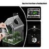 Shatterproof Clear Acrylic Reptiles Terrarium Breeding Box Ventilated Reptiles Cage For Science Experiment And Education