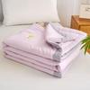 Summer Light Comforter Soft Air Conditioning Four Season Quilt/Blanket A Grade Washed Cotton Single Double Bed Comforter Quilt
