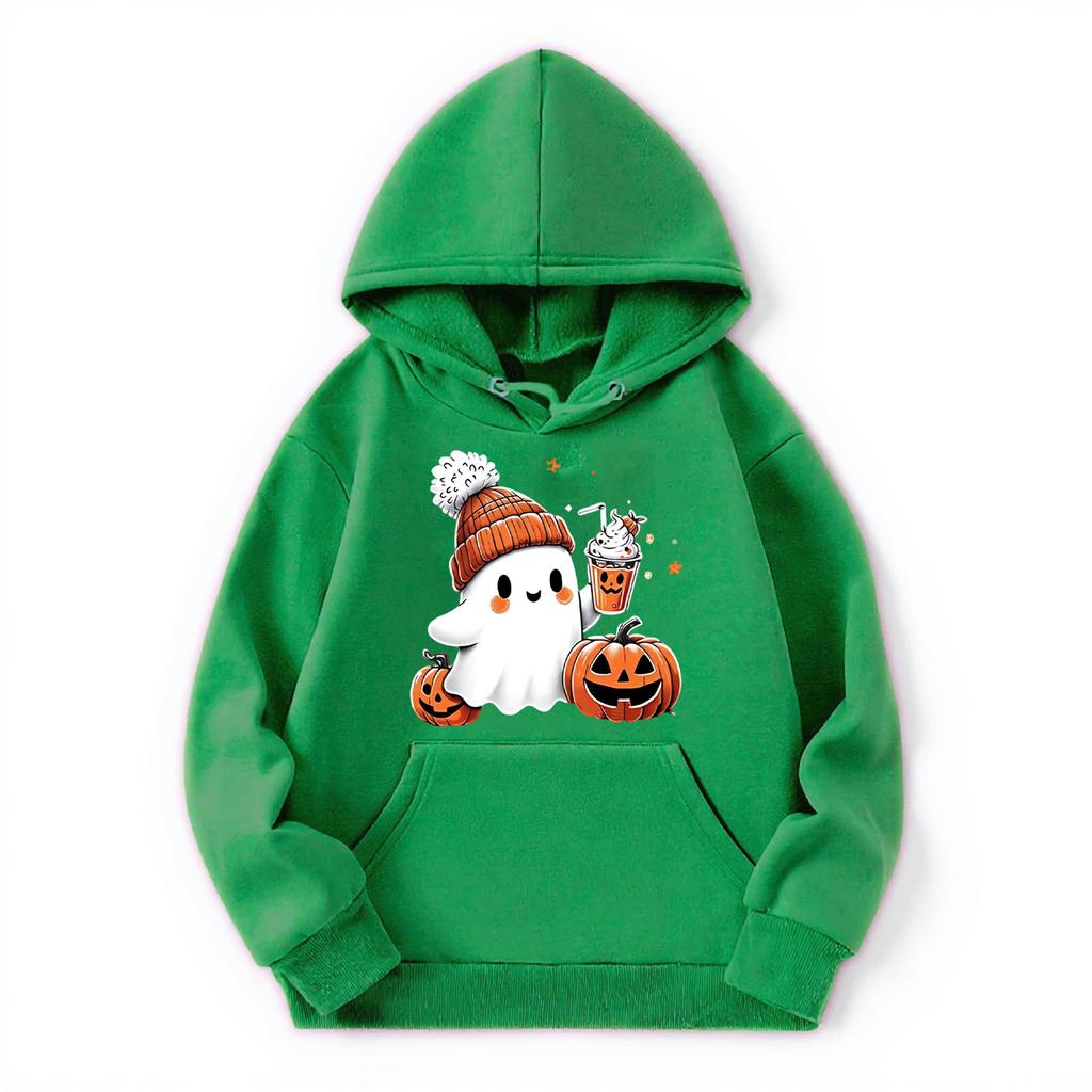 Women's Hooded Gradient Printed Long Sleeved Sweatshirt Loose Women's Sweatshirt  Sweatshirt