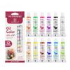 12-color Acrylic Oil Painting Watercolor Gouache Set Children's Graffiti Glass Textile Paint