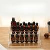 Desktop Essential Oil Storage Box Rack Acrylic Display Essential OIl Organization Multi Compartment Assembly Style