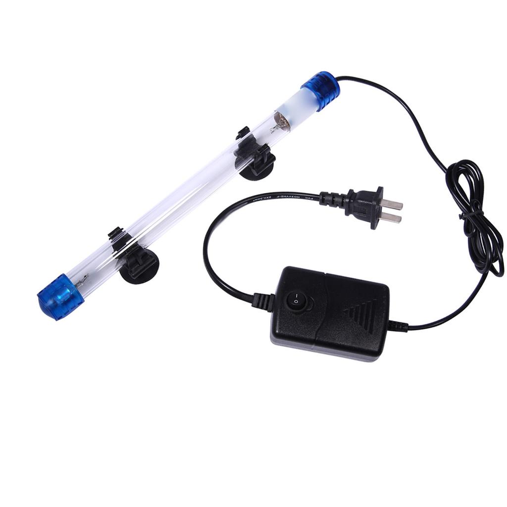 Akvarium Green Clean Lampa Mångsidig 254nm Våglängd Fisk Vatten Rengöringslampa för De Flesta Små Akvariefilter