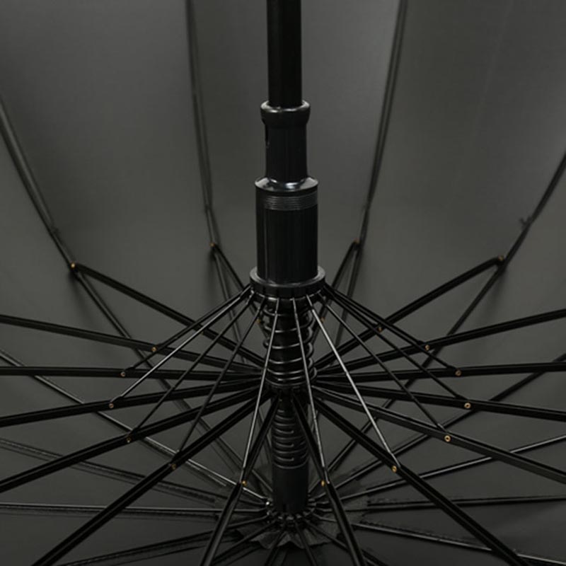 Yaratıcı Uzun Saplı Büyük Japon Samuray Şemsiye Güçlü Rüzgar Geçirmez 8, 16 veya 24 Güneş Yağmur Düz Şemsiye Otomatik Olarak Açılır