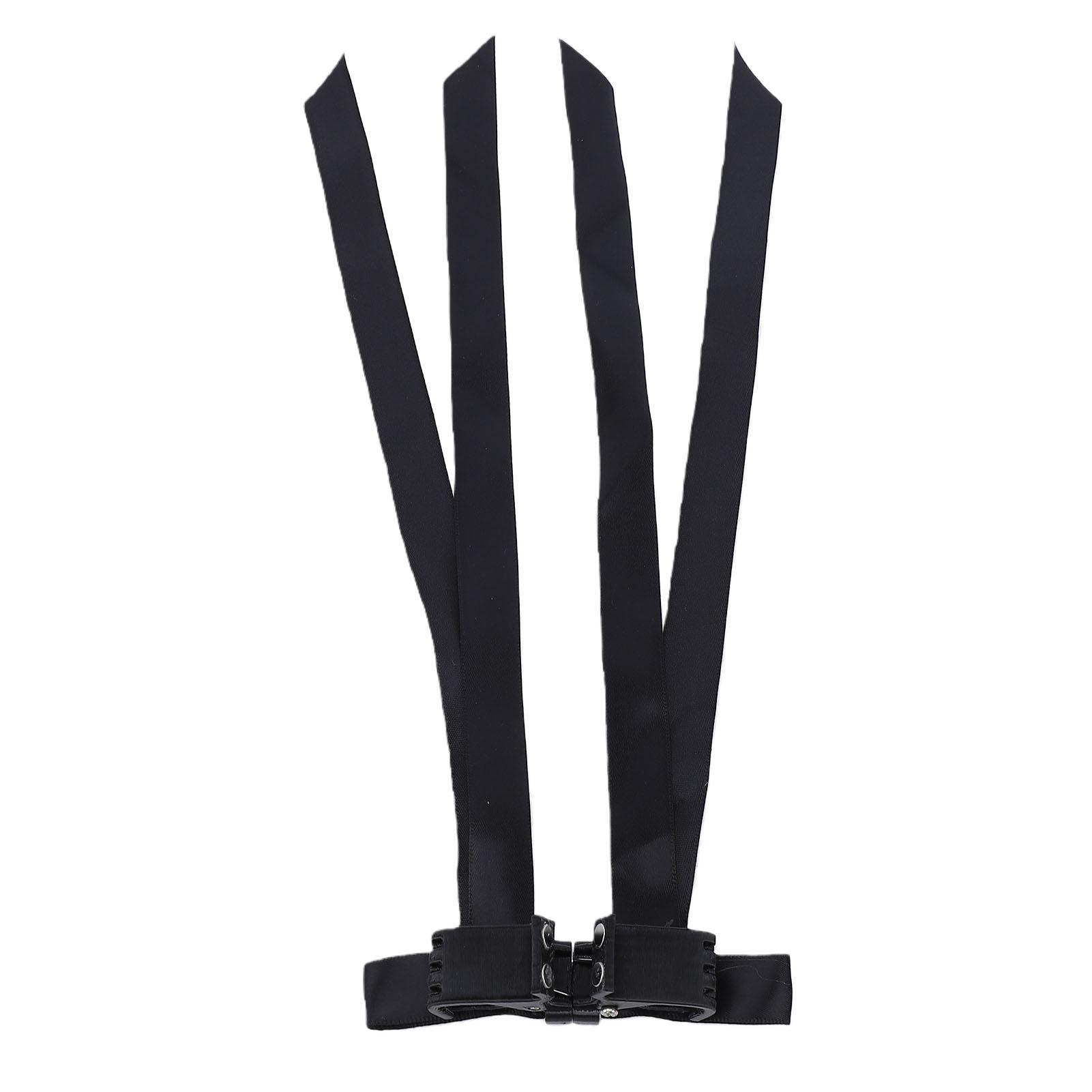 

Magnetic Bow Clip Cute Magnetic Back of The Head Satin Bow Hair Clip for Girls Everyday Styling School Party Black чёрный