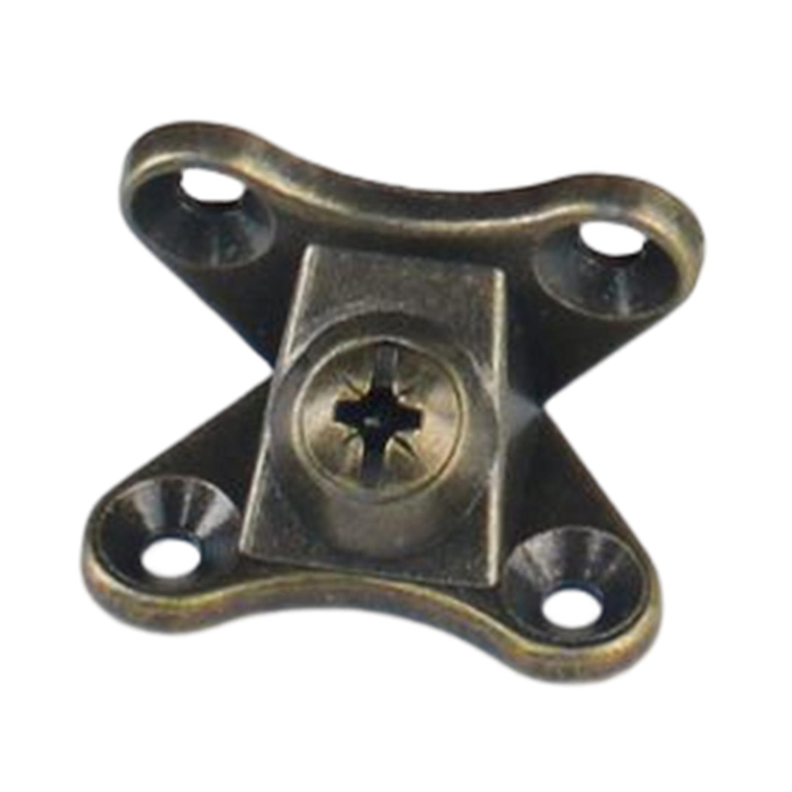 

10 шт. цинковый сплав угловой код прямоугольный L-образный опорный соединитель с винтом мебельный угловой кронштейн для стульев столов