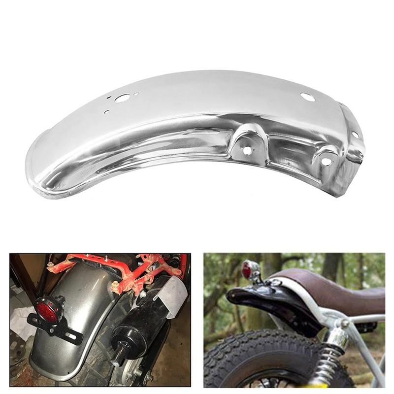 Stainless Steel Motorcycle Rear Fender Flares Mud Flaps Mudguard Splash Guard For GN125 GN250