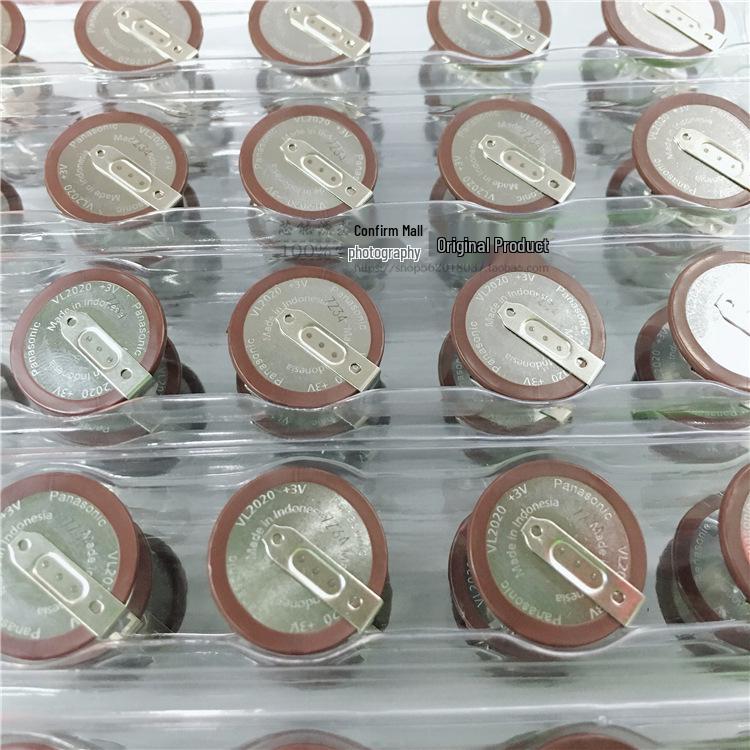 BMW Key Remote 3V Lithium Battery Panasonic VL2020 for 1, 3, 5 Series - 90 Degree Pins Available