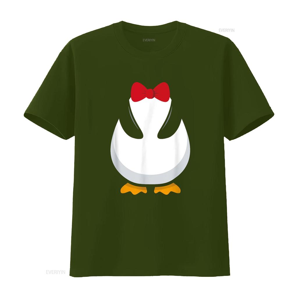 Penguin Costume T Shirt Halloween Outfit Bowtie Cute Animal vintage Washed Comfortable Stylish designer clothes