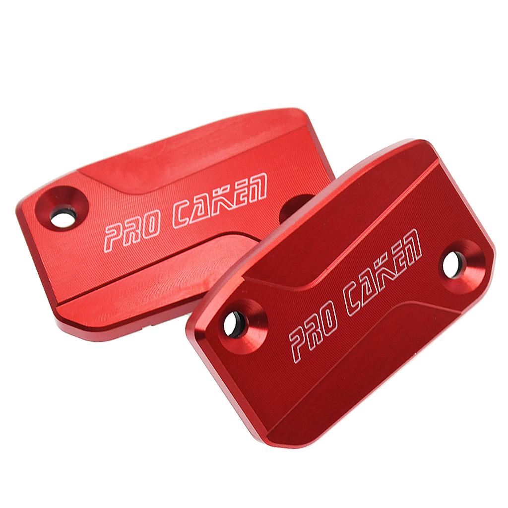 CNC Front Brake & Clutch Fluid Reservoir Cover Cap For KTM 125 150 200 250 300 350 450 500 EXC EXCF SX SXF XCF XCW TPI Six Days