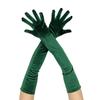 Elastic Party Gloves Plush Etiquette Mittens Elegant Long Gloves  Autumn