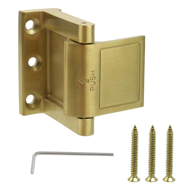Heavy Duty Security Fastener Easy Installation Door Security Device Universal Moisture Resistant Door Fastener for Home