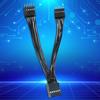 USB 11PIN Splitter Cable for Two Devices Connection for Computer Mainboard Stable Data Transfer and Charging Cord