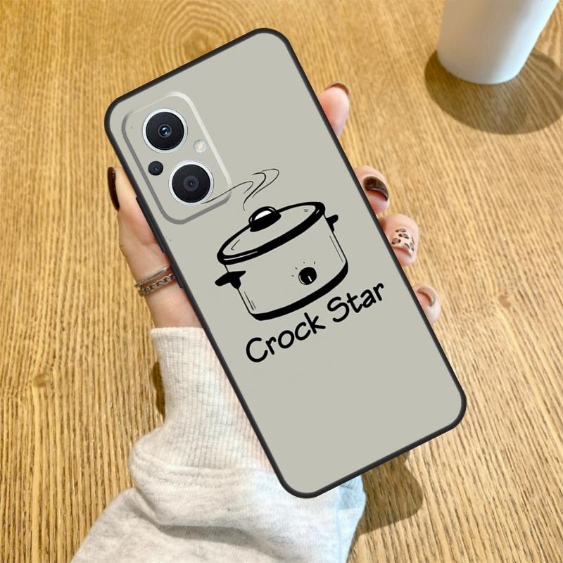 Cooking Chef Funda For OPPO Reno 12F 11F 13F 14F 8T 8 Lite 10 11 12 13 14 OPPO Find X8 X6 X5 X9 Pro Case
