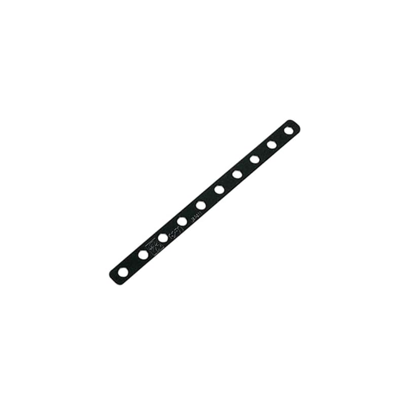 Amon Mounting Bracket, Black, 7mm Hole Diameter, 15 x 200mm, also suitable for motorcycle mounting brackets, G250.