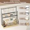 Large Capacity Earrings Displays Rack Household Necklace Storage Stand Jewelry Bracelet Show Shelf Jewellery Organizer Holder