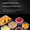 Square Food Storage Box for Kitchen and Canteen Sample Retention