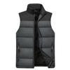 Men's Warm Thickened Vest Jacket - Casual Down Cotton Waistcoat for Middle-Aged and Elderly Dads