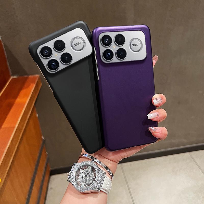 Luxe Minimalistisch Kleurrijk Ultra Dun Slank PP Rubberachtig Mat Hard PC Telefoonhoesje voor Xiaomi Poco F8 Pro F8 Ultra Valbestendig Schokabsorberend Bumperhoesje