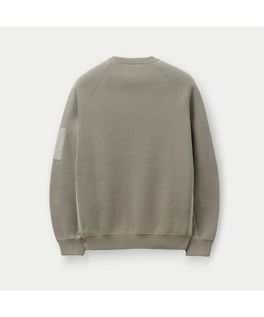 Silijeu Hybrid Crew Neck Sweatshirt Sawas26101Bex