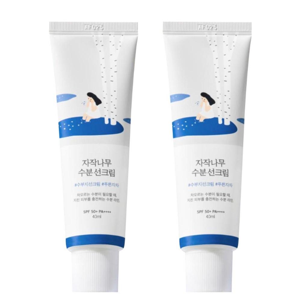ROUND LAB Birch Moisturizing Sunscreen 40ml (3 Options)