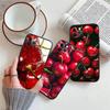 Cherry summer fruit Case for Samsung M55 M35 M15 A02 A05S A05 A06 A15 A12 A13 A10 A16 A20 A22 A24 A25 A30 A31 A32 A33 A35 A42 A50