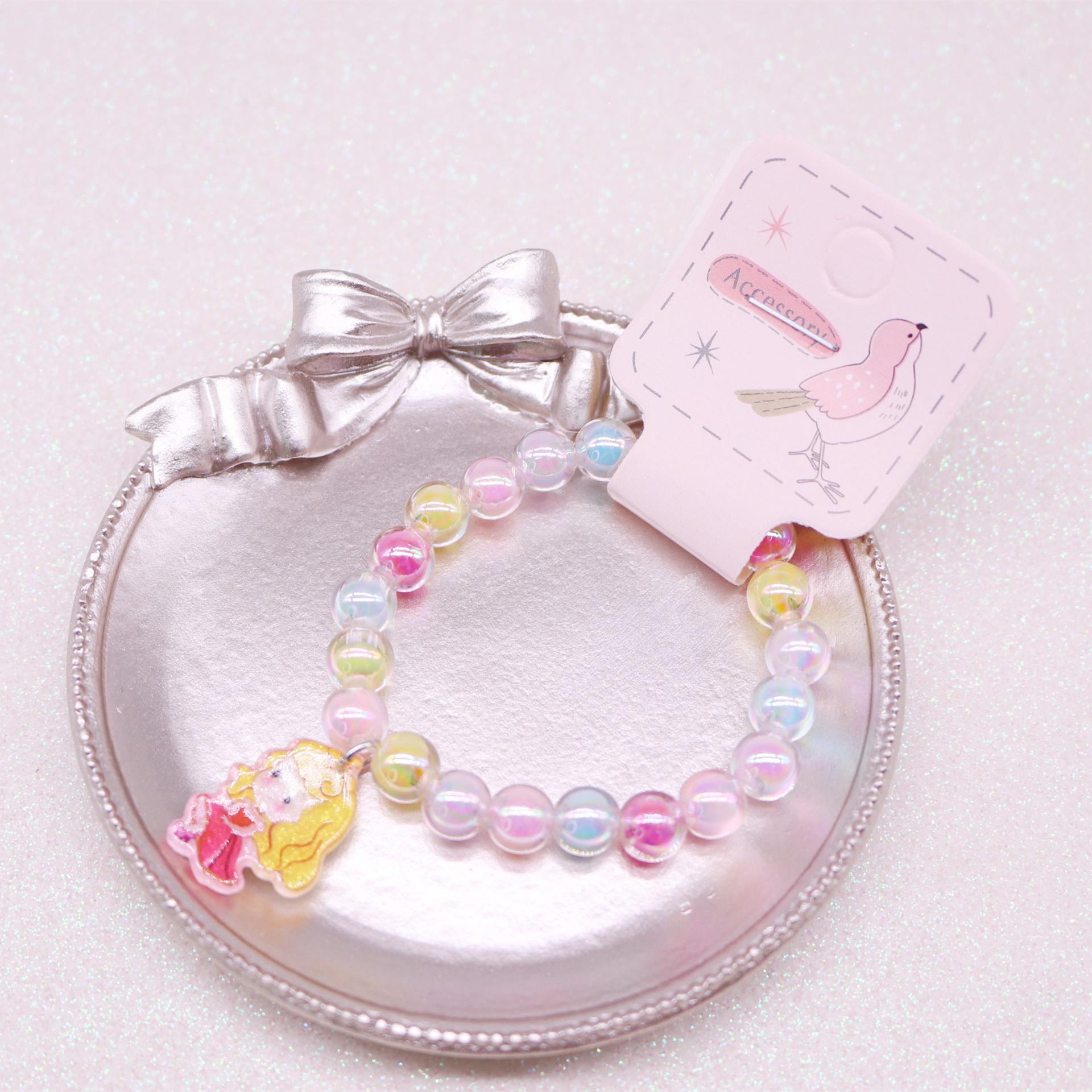

Children s Cute Ice Princess Snow White Cartoon Bracelet