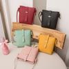 New PU Leather Women Crossbody Bags 10 Colors Waterproof Girls Tote Bag Travel Storage Handbags Women Girls