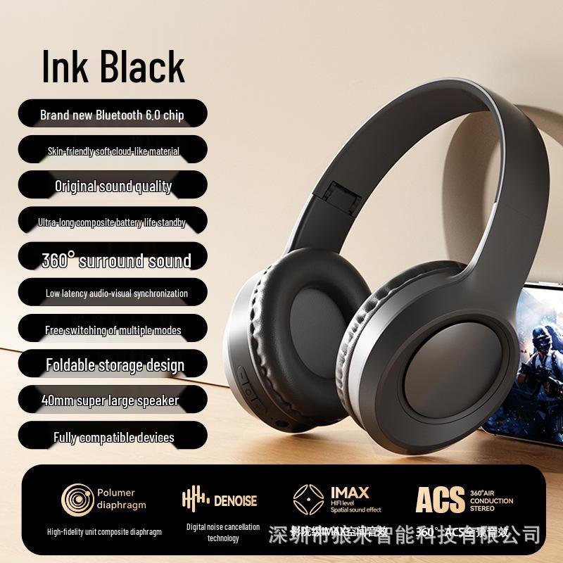 

Retro F36 Bluetooth Over-Ear Headset 6.0: Long Battery, Perfect for Gaming