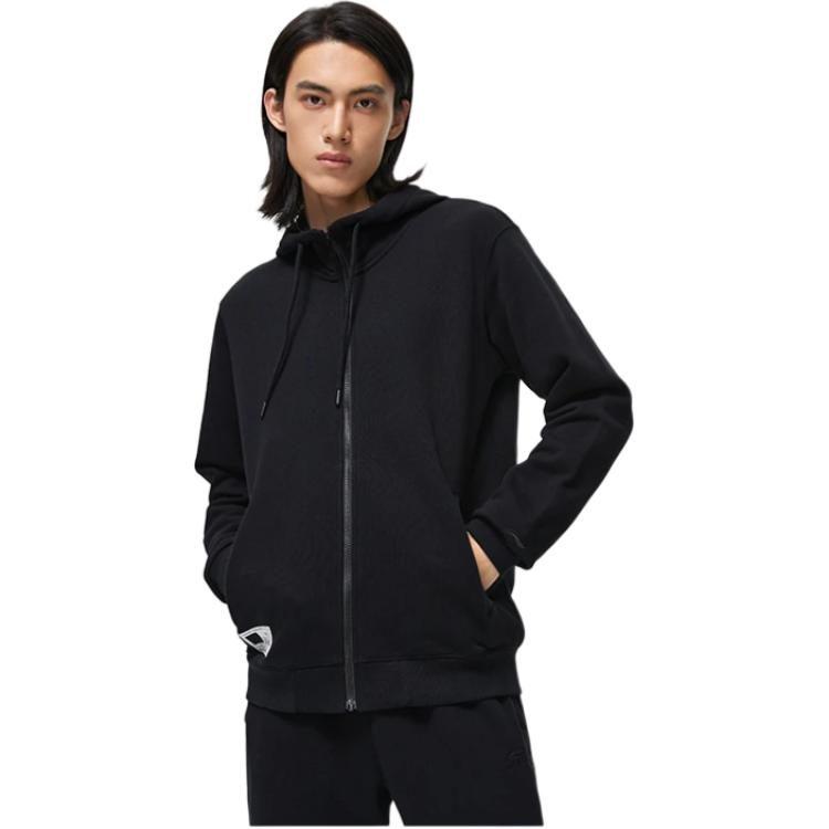 Li Ning Sports Trendy Collection Sweatshirt Men's Black AWDT071-4