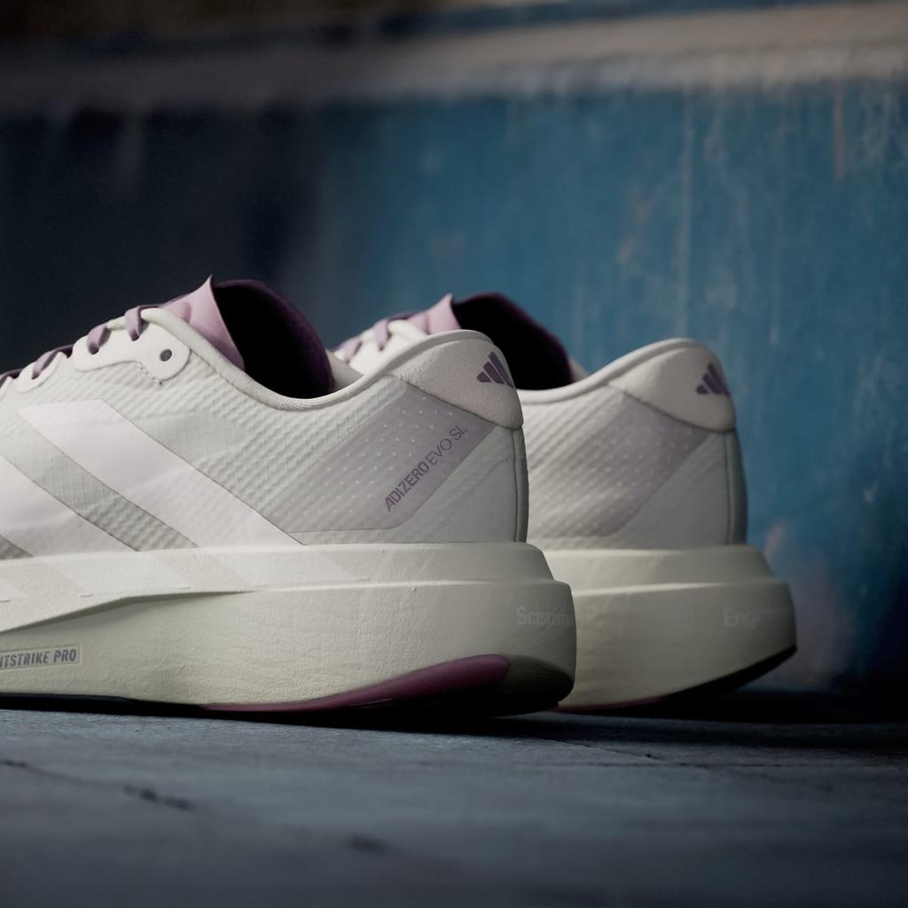 adidas H.KOUMORI ADIZERO EVO SL WOVEN KJ8803 Women's Performance Sports Shoes Putty Grey / Alumina / Shadow Fig