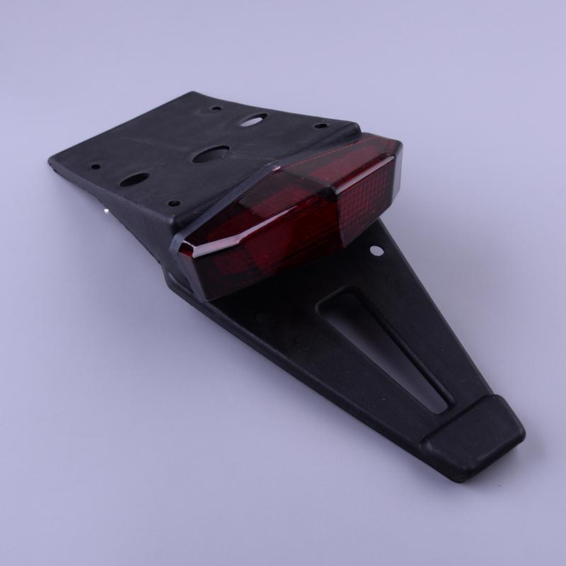 

Universal Motorcycle Scooter Dirt Bike Rear Fender Mudguard Splash Guard Red Lens LED Brake Stop Tail Turn Signal Light Lamp