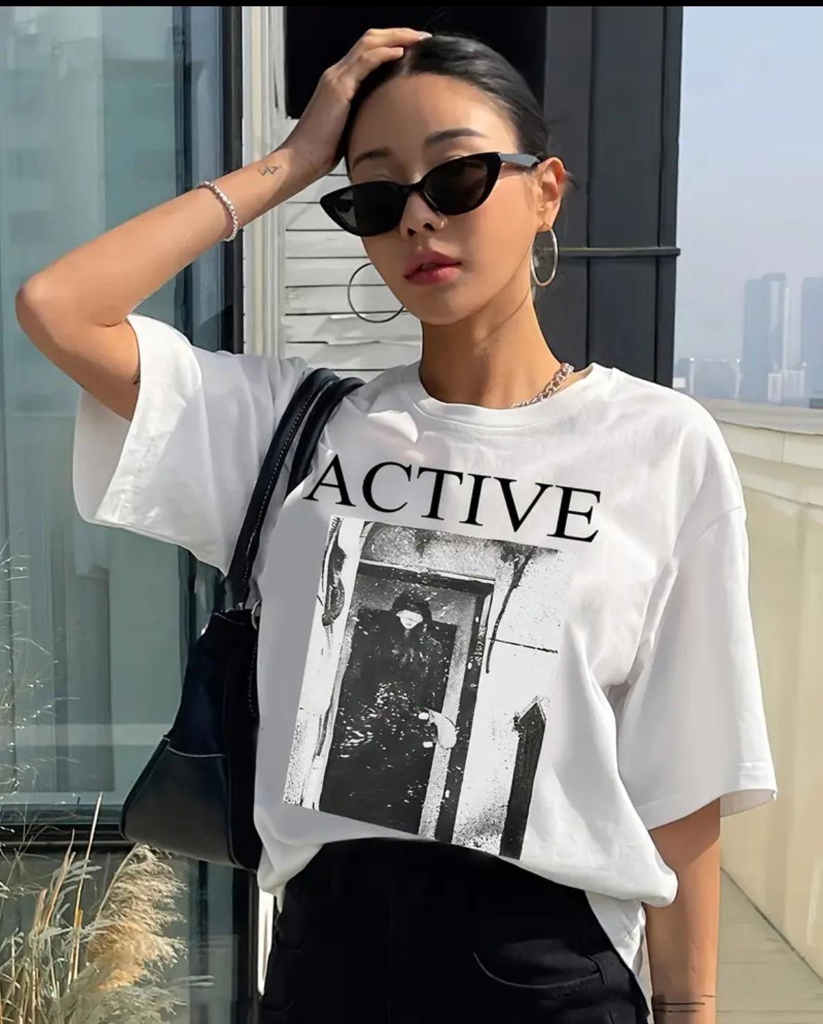 Clothing summer new men s and women s short-sleeved shirts trendy brand casual fashion clothes couple clothing S