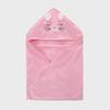 Children's Quick-Drying Coral Fleece Hooded Bathrobe Cloak Towel