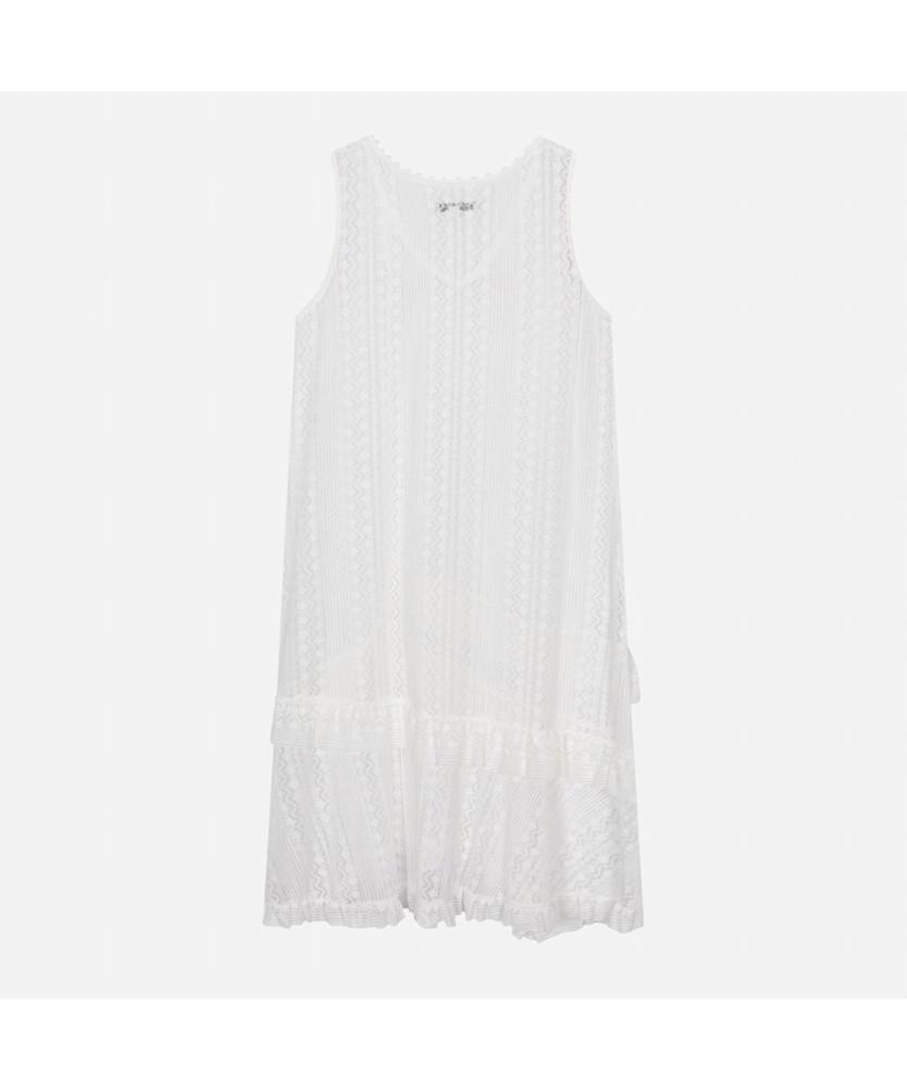 THURSDAY ISLAND Layered Lace Dress_T264Mop293W