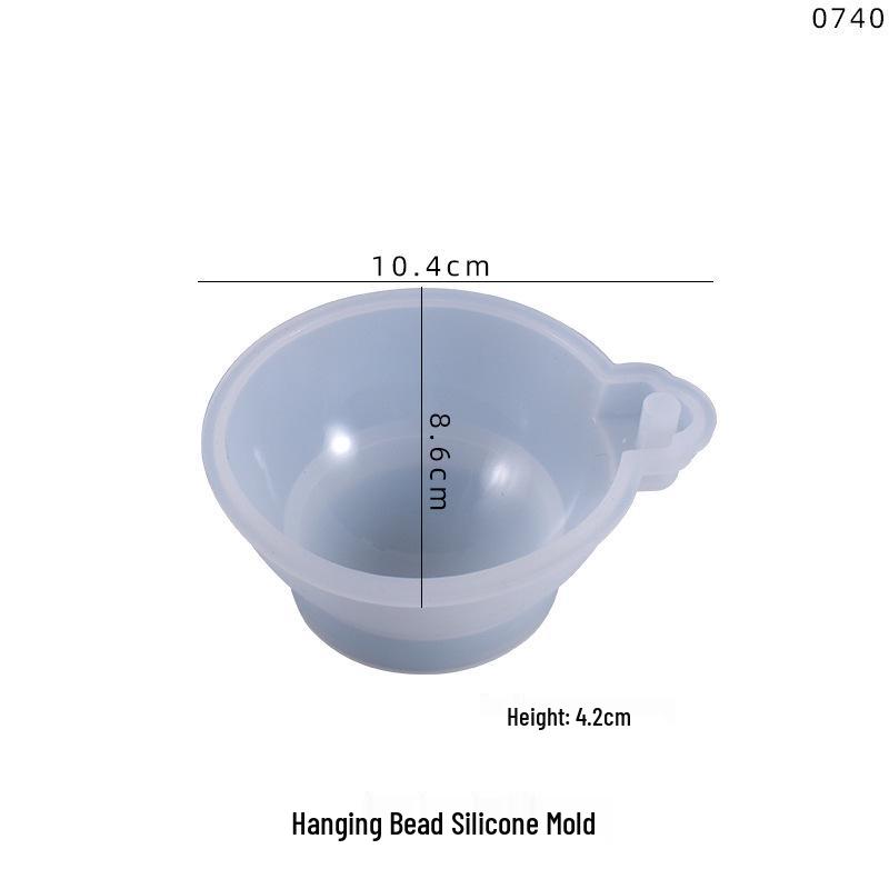 Маковое DIY Геометрическая Полукруглая Смоляная Полусфера Силиконовая Форма