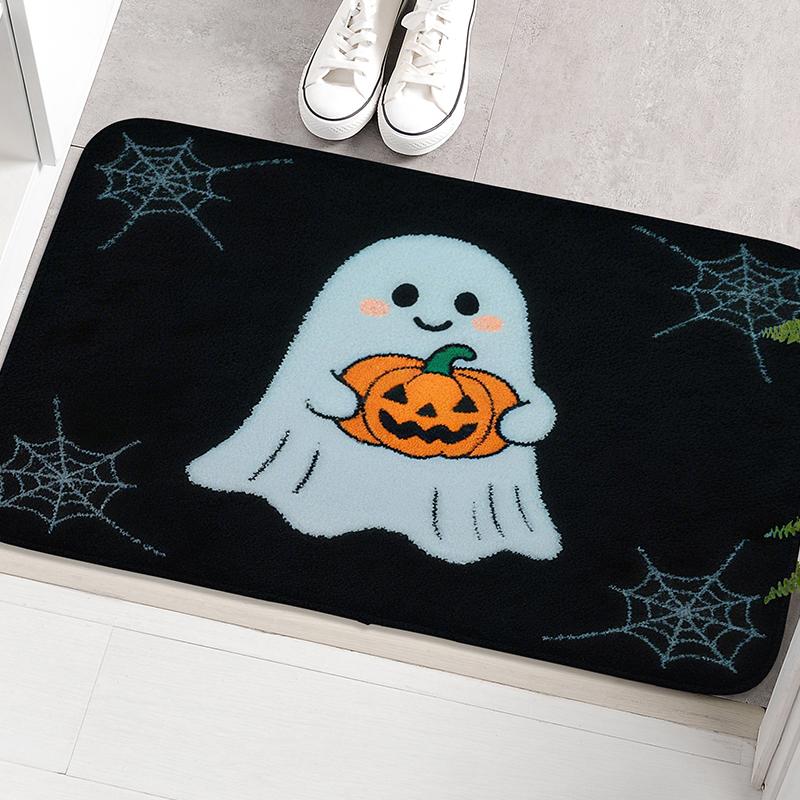 

Ghost image pattern door mat, entrance absorbent foot mat, modern home decoration mat, bedroom door mat, machine washable 40cmx60cm